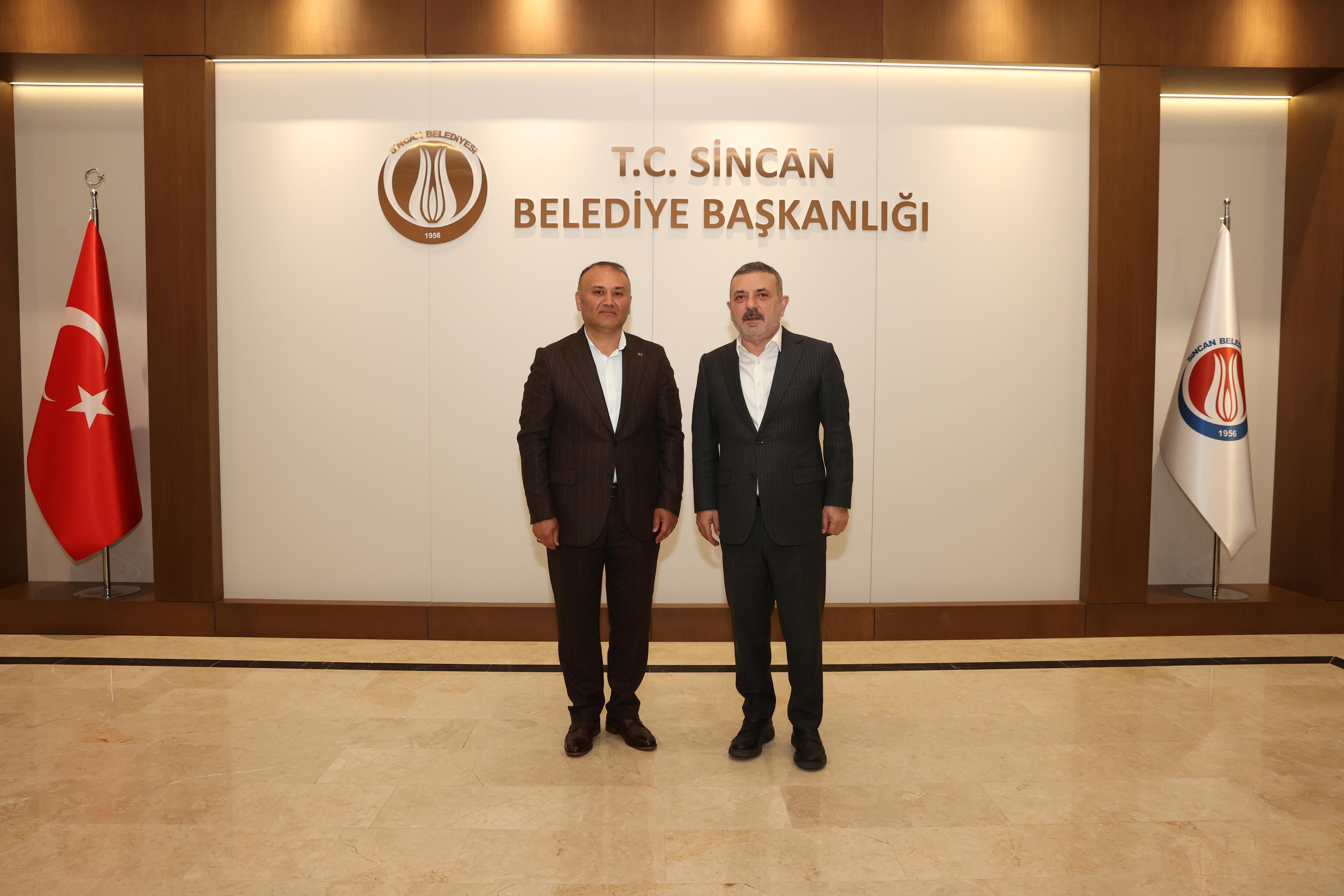 Sincan Belediye Başkanı Murat Ercan Ziyaret Edildi