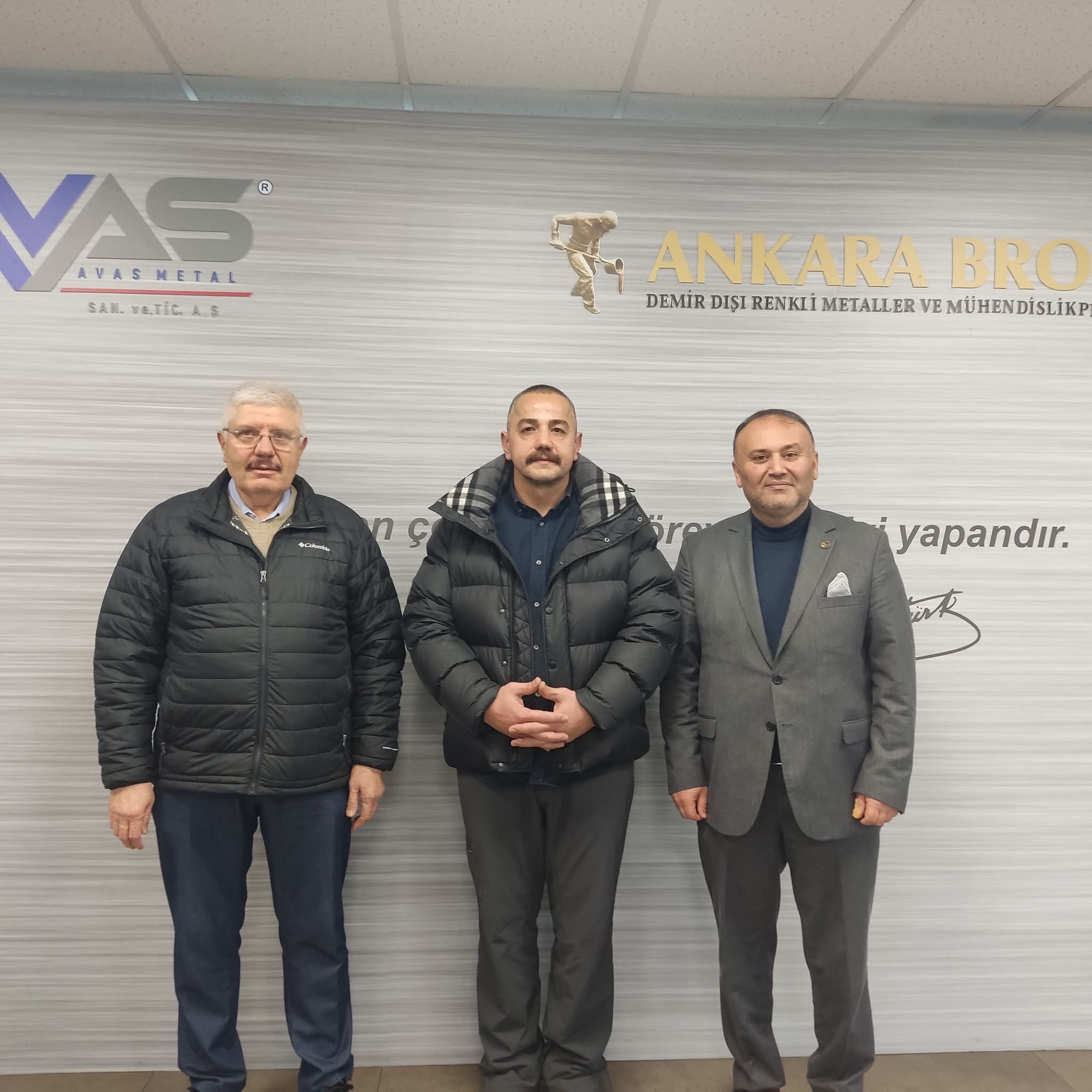 Avas Metal Firması Sahibi Engin Kadıoğlu Beyi Ziyaretimiz