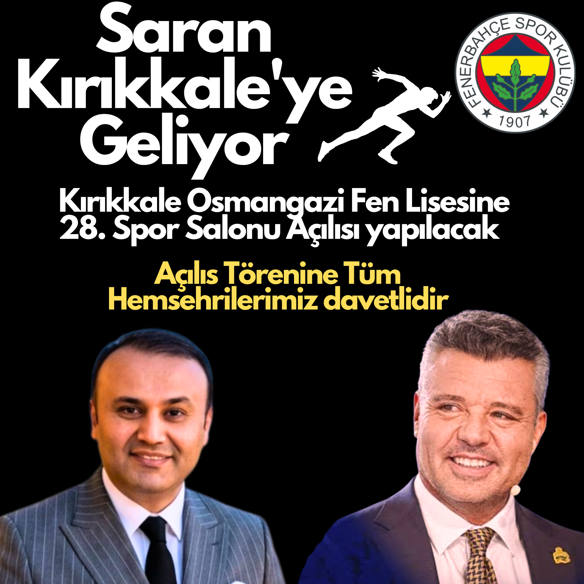 Saran Holding Kırıkkale'de 28. Spor Salonu Açılışını yaptı